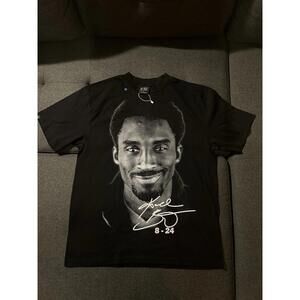 Kobe Bryant Big Print Double Sided Shirt Lakers Mamba 8 24 Rare Modern Boot Aop